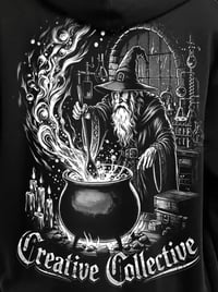 Image 4 of EDIFICE CREATIVE COLLECTIVE ALCHEMICAL WIZARD PULL OVER HOODIE