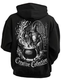 Image 1 of EDIFICE CREATIVE COLLECTIVE ALCHEMICAL WIZARD PULL OVER HOODIE