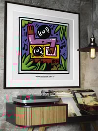 Image 2 of House Collection Vinyl DJ Fine Art Print