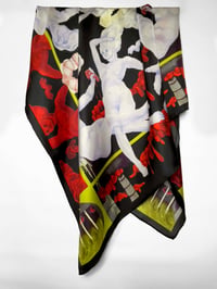 Image 4 of LAURE ANDRE SILK SCARF