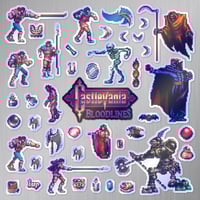 Image 4 of Castlevania: Bloodlines Sticker/Magnet Sets (43 Pieces)