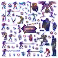 Image 3 of Castlevania: Bloodlines Sticker/Magnet Sets (74 Pieces)