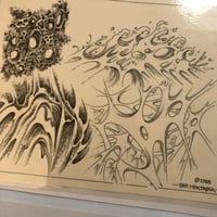 Image 2 of 1988 Bob Montagna production flash sheet laminated 11x14