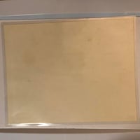 Image 3 of 1988 Bob Montagna production flash sheet laminated 11x14