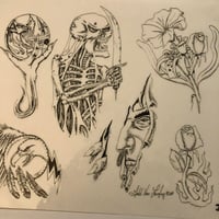 Image 1 of ‘92 Gerald Von Langley flash sheet 11x14