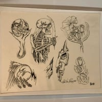 Image 2 of ‘92 Gerald Von Langley flash sheet 11x14