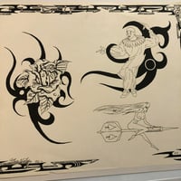 Image 2 of ‘92 Steve Yates Production flash sheet 11x14 