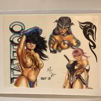 Image 1 of ‘95 Mikey Wentz flash sheet 11x14