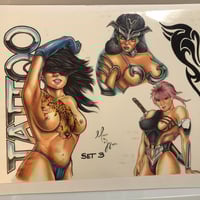 Image 2 of ‘95 Mikey Wentz flash sheet 11x14