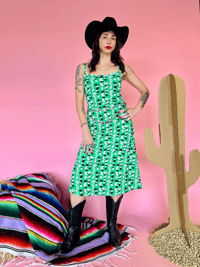 Image 2 of Spaghetti Slip Dress in Sssnakes