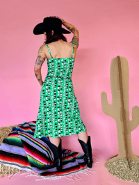 Image 4 of Spaghetti Slip Dress in Sssnakes