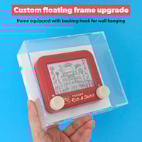 Image 3 of Custom Classic Etch A Sketch logo for Chris | Permanent & Preserved