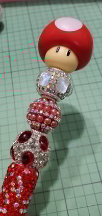 Image 3 of Toad & Mushroom Rhinestone Pens 