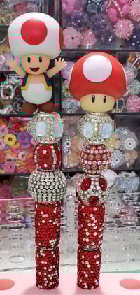 Image 5 of Toad & Mushroom Rhinestone Pens 