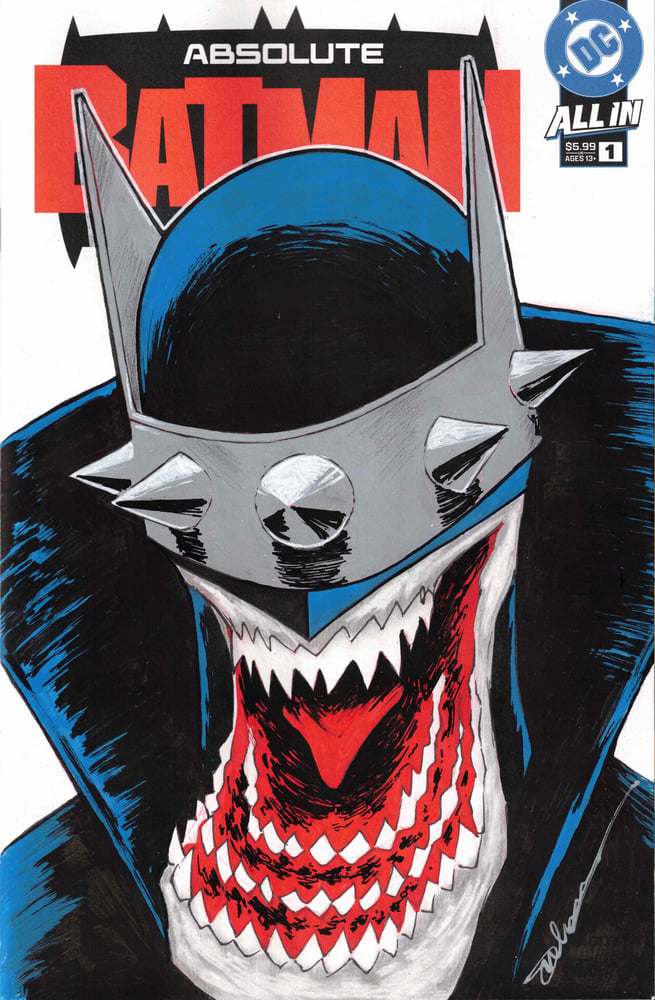 Image of The Batman Who Laughs on Absolute Batman 1 4th printing
