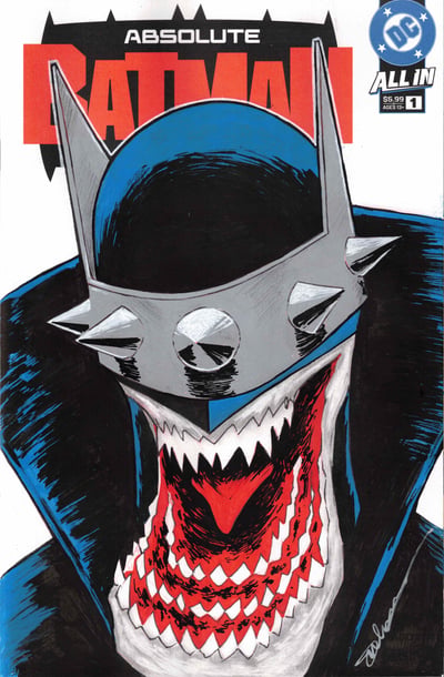 Image of The Batman Who Laughs on Absolute Batman 1 4th printing