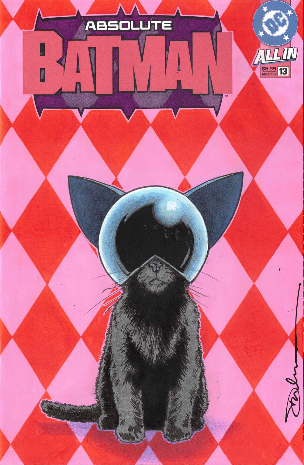 Image of Absolute Kitten on Absolute Batman 13