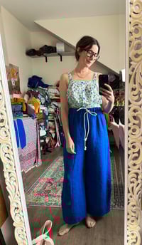 Image 1 of Cobalt Linen Summer Pant Pre-Order