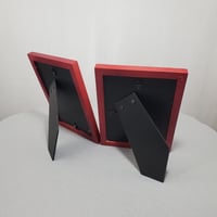 Image 5 of 5x7 Modern Picture Frames, Fluted Face Profile, Sold as a Pair, #987