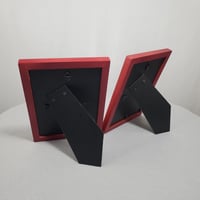 Image 6 of 5x7 Modern Picture Frames, Fluted Face Profile, Sold as a Pair, #987