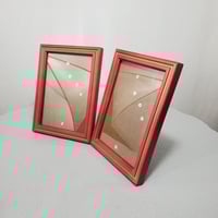 Image 8 of 5x7 Modern Picture Frames, Fluted Face Profile, Sold as a Pair, #987