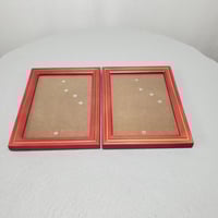 Image 9 of 5x7 Modern Picture Frames, Fluted Face Profile, Sold as a Pair, #987