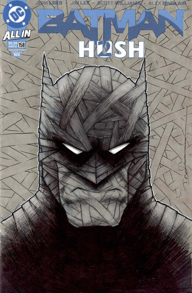 Image of Hush - Batman 154 Hush 2 Sketchcover