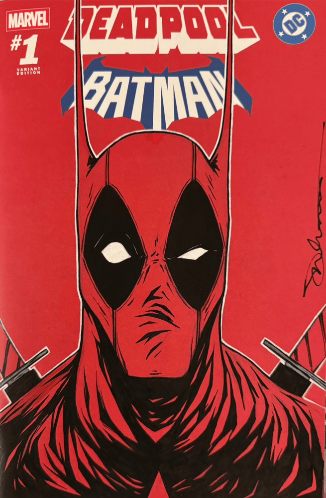 Image of Copy of Hush - Batman 154 Hush 2 Sketchcover