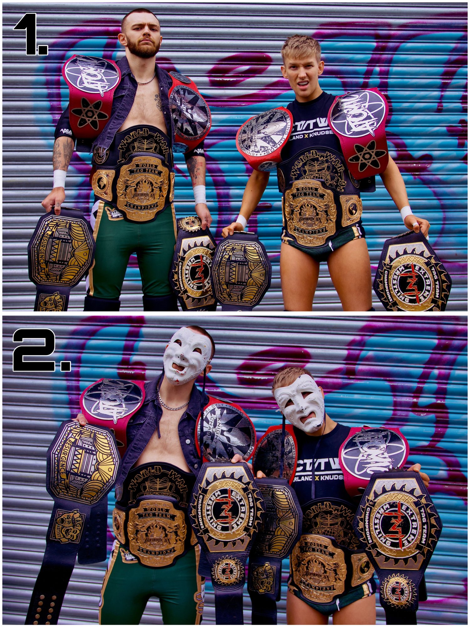 Image of Act Two Dual Signed 8x10