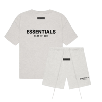 Image 1 of Fear of God Essentials Oatmeal Short Set