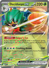 Decidueye ex - 012/088 - ME03: Perfect Order - Near Mint