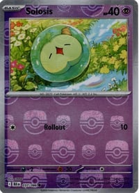 Solosis (Master Ball Pattern) - SV: Black Bolt - Near Mint