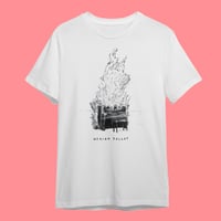 Burning Piano - T-Shirt