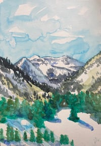 Nicholson Lake Plein Air