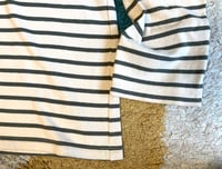 Image 4 of Uru Japan 2019ss Kazuyuki Kumagai boat neck striped shirt, size 3 (L)