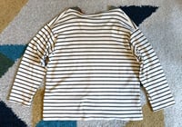 Image 5 of Uru Japan 2019ss Kazuyuki Kumagai boat neck striped shirt, size 3 (L)
