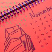 Image 2 of Miami Risograph Calendar 2026