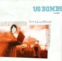 Image 1 of U.S. BOMBS - "Art Kills" 7" Single (NEW OLD STOCK)