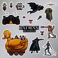 Image 2 of Batman Returns Sticker/Magnet Sets (17 Pieces) 