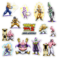 Image 1 of Dragon Ball Z: Hyper Dimension Sticker/Magnet Sets (13 Pieces) 