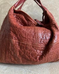 Image 6 of FURLA RUSTY RED LEATHER BAG