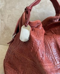 Image 4 of FURLA RUSTY RED LEATHER BAG