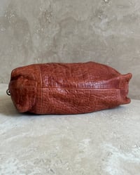 Image 10 of FURLA RUSTY RED LEATHER BAG