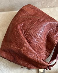 Image 7 of FURLA RUSTY RED LEATHER BAG