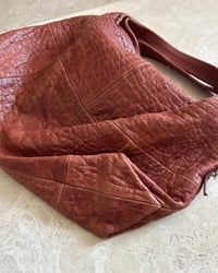 Image 9 of FURLA RUSTY RED LEATHER BAG