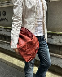 Image 12 of FURLA RUSTY RED LEATHER BAG