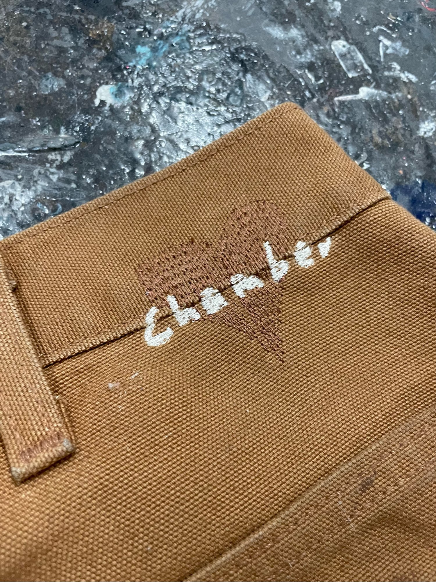 Image of Cupid carhartt carpenter pant 1/1