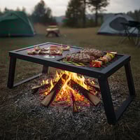 Magellan Outdoors Heavy Duty Camp Grill/Griddle 
