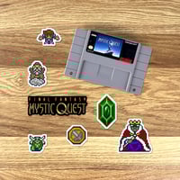 Image 3 of Final Fantasy: Mystic Quest Sticker/Magnet Sets (29 Pieces) 