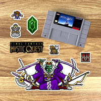 Image 3 of Final Fantasy: Mystic Quest Sticker/Magnet Sets (45 Pieces)